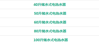 只要5分鐘找到自己心儀的儲水式電熱水器!