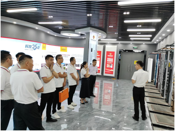 抱團取暖 共謀發展 中山市山東商會蒞臨歐沐莎總部參觀考察