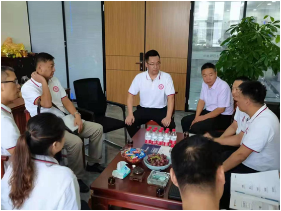 抱團取暖 共謀發展 中山市山東商會蒞臨歐沐莎總部參觀考察